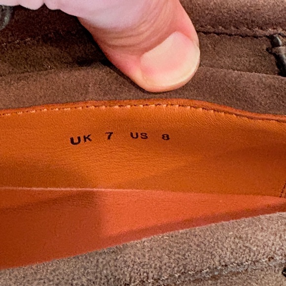 Santino Botanist Men’s Suede Loafers NEW US 8 Made in Italy - Picture 10 of 12